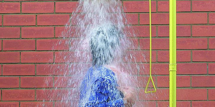 duchas de emergencia